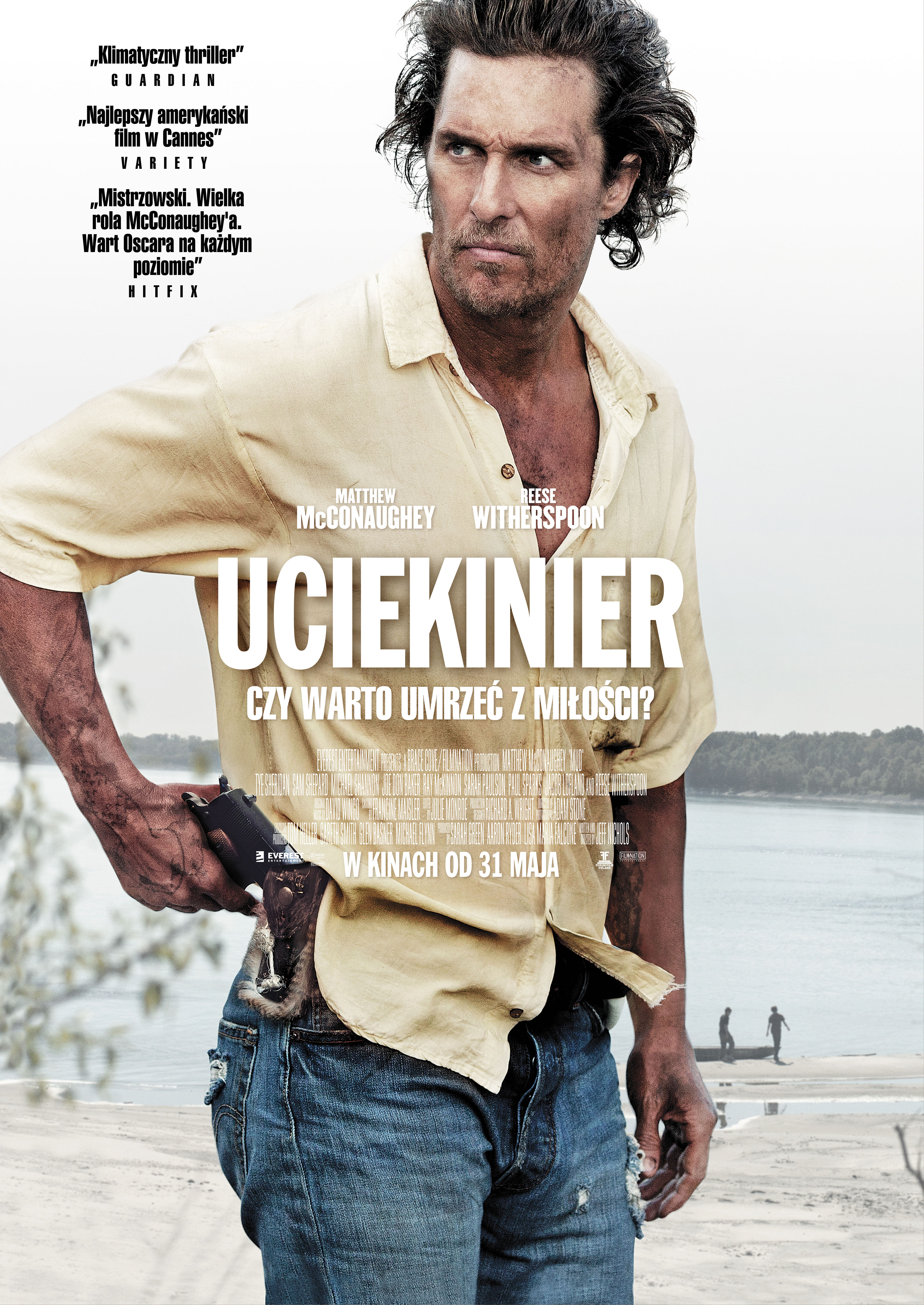 Polski plakat filmu 'Uciekinier'