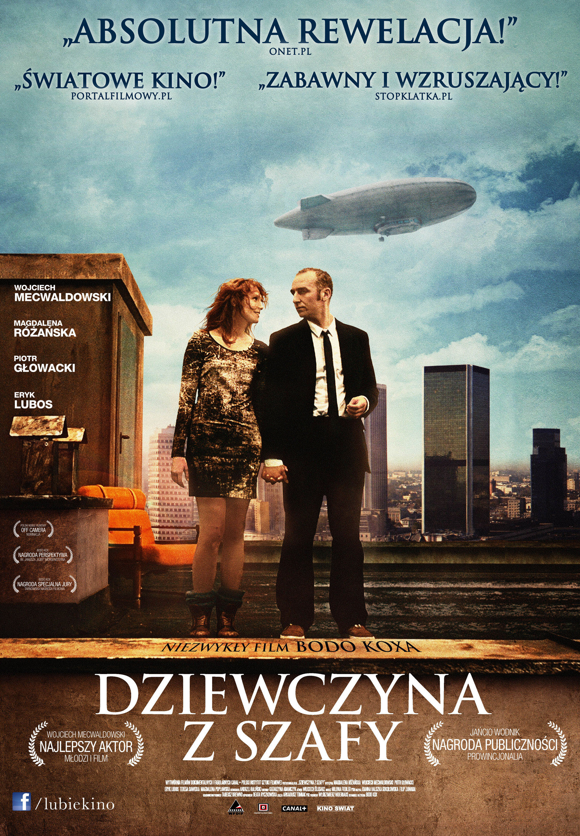 Polski plakat filmu 'Dziewczyna Z Szafy'