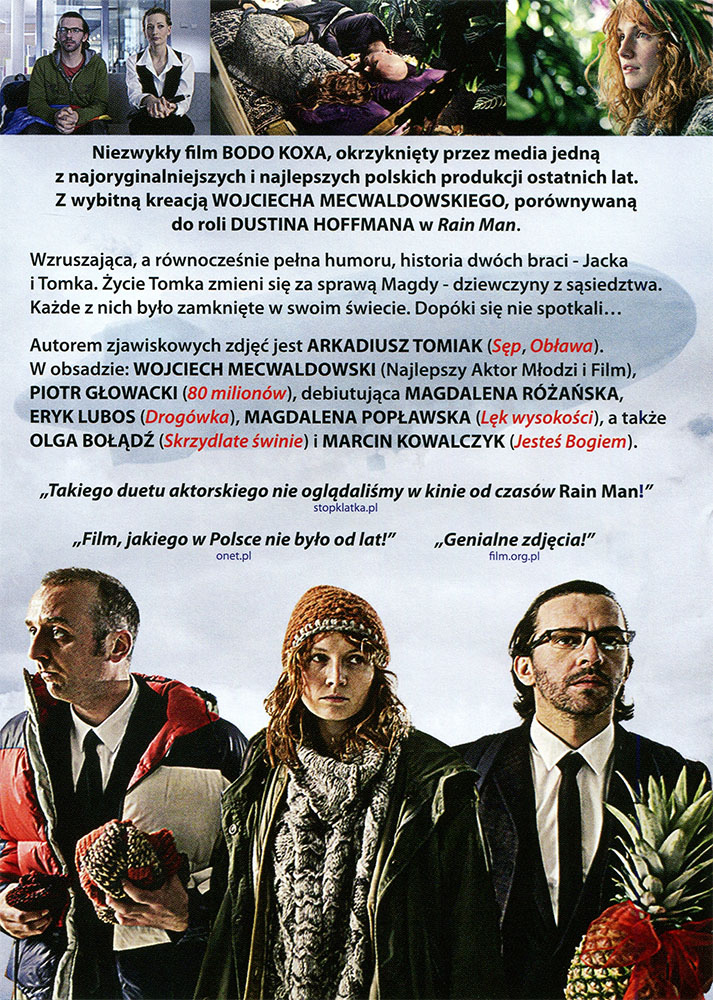 Ulotka filmu 'Dziewczyna Z Szafy (tył)'