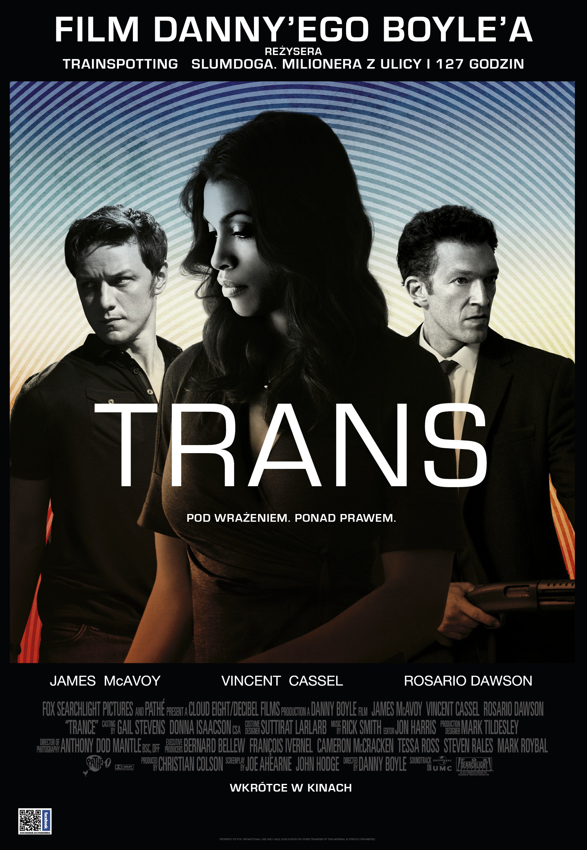 Polski plakat filmu 'Trans'