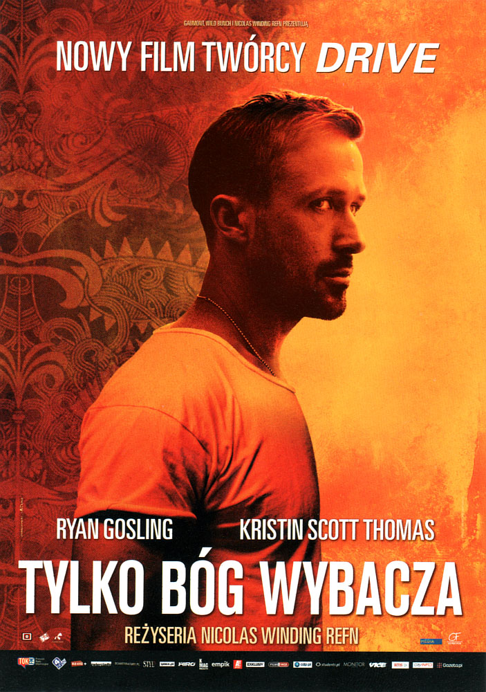 Ulotka filmu 'Tylko Bóg Wybacza (przód)'