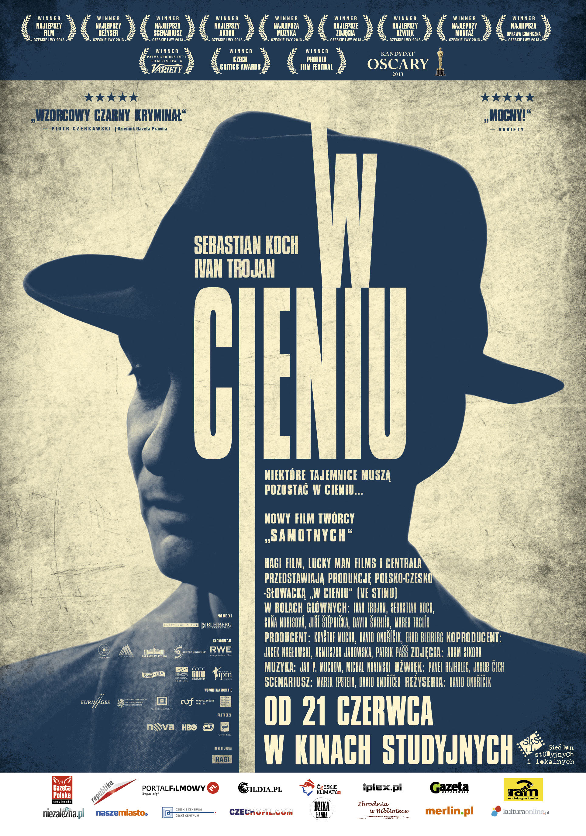 Polski plakat filmu 'W Cieniu'