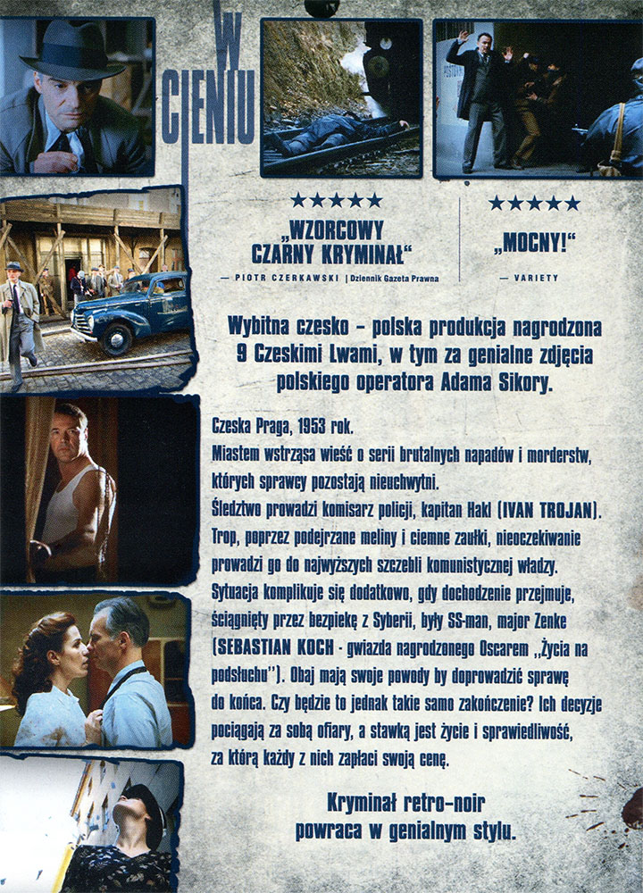 Ulotka filmu 'W Cieniu (tył)'