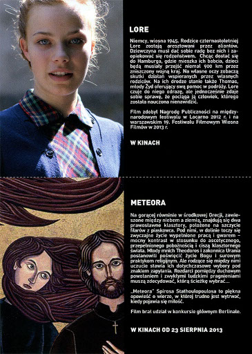 Tył ulotki filmu 'Lore'