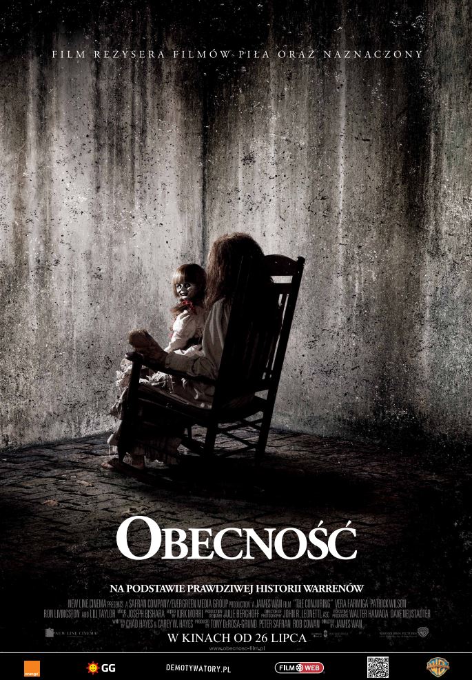 Polski plakat filmu 'Obecność'