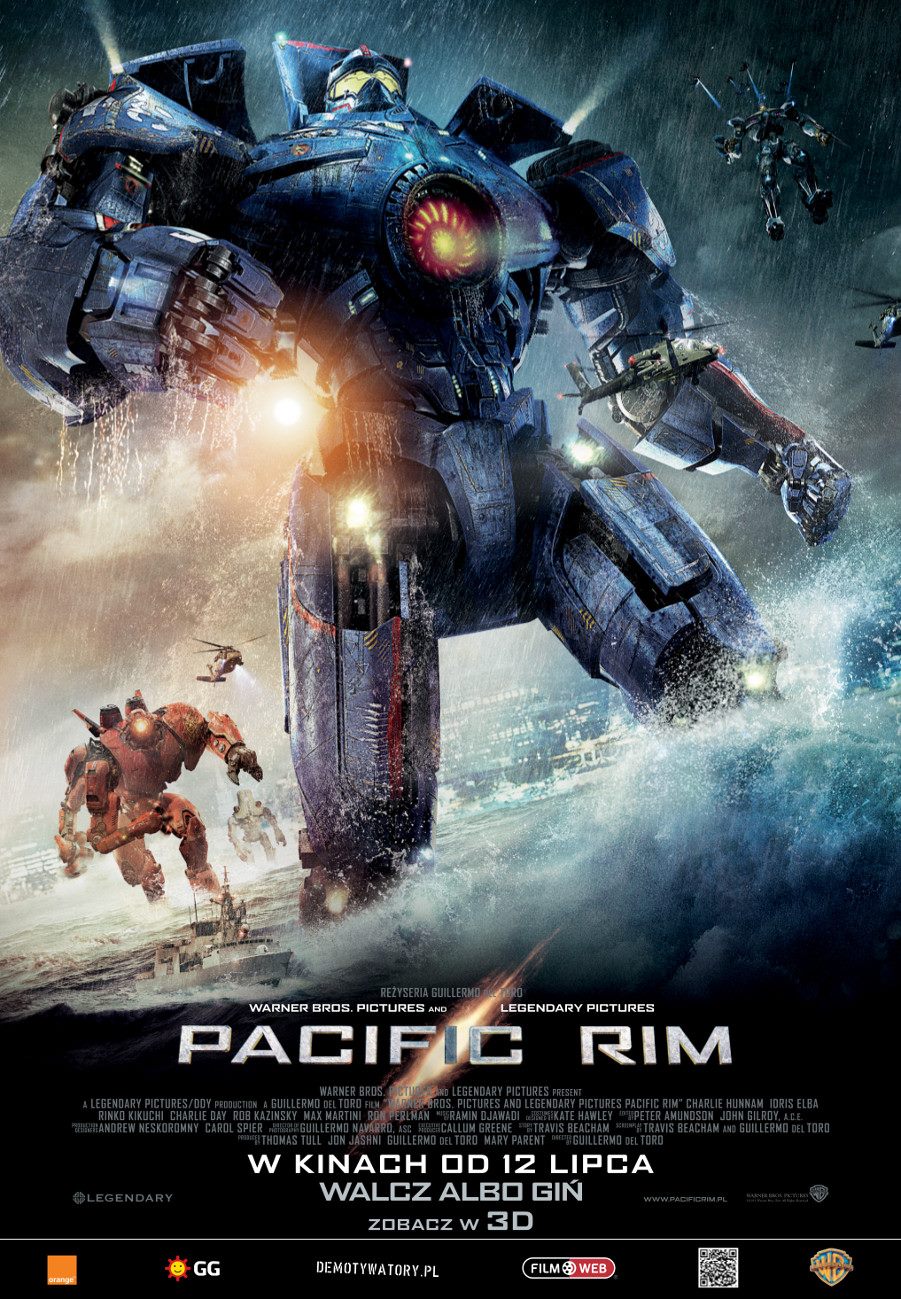 Polski plakat filmu 'Pacific Rim'