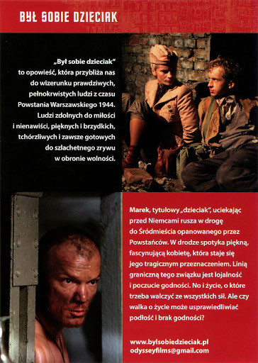 Tył ulotki filmu 'Był Sobie Dzieciak'