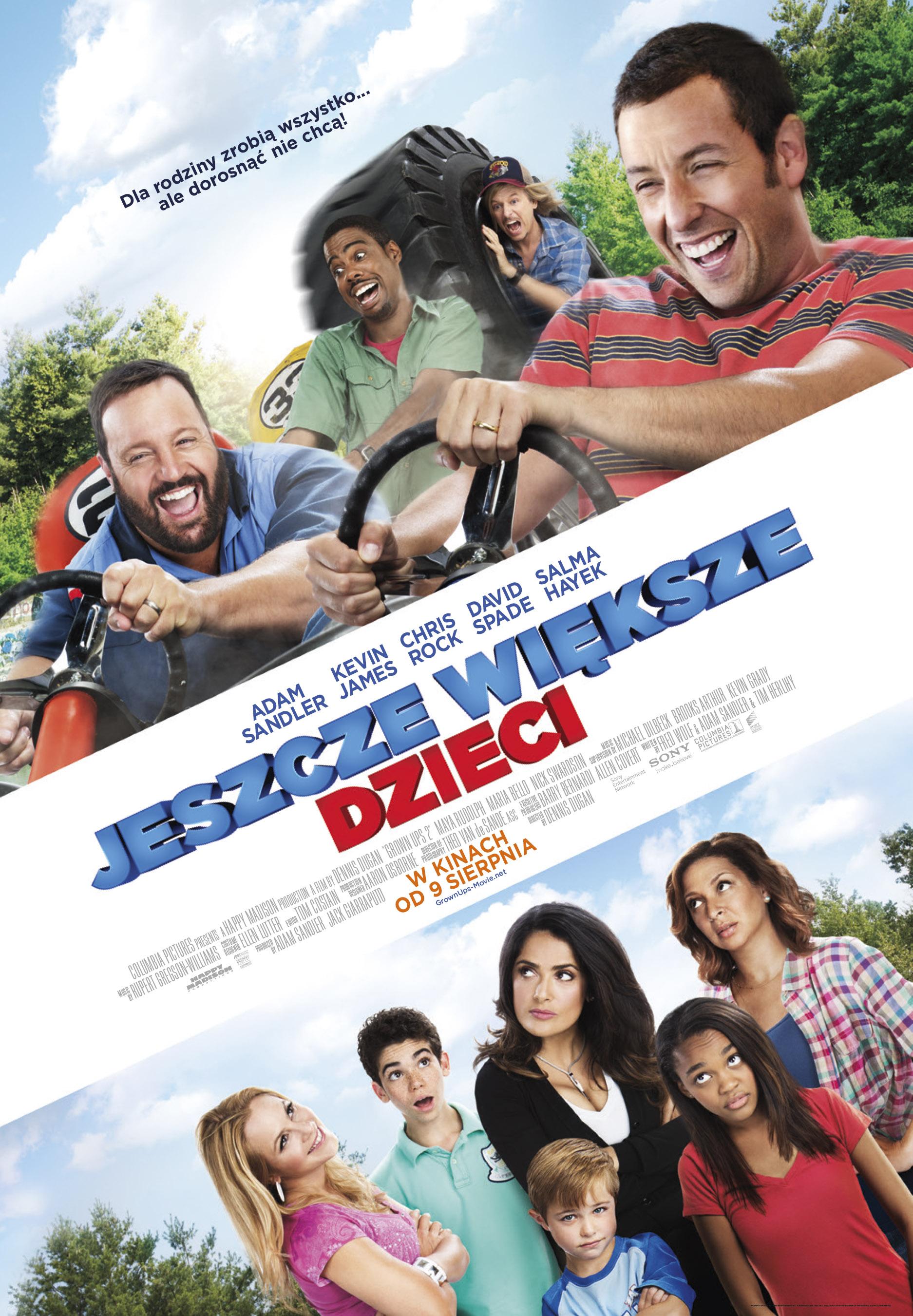 Polski plakat filmu 'Jeszcze większe dzieci'