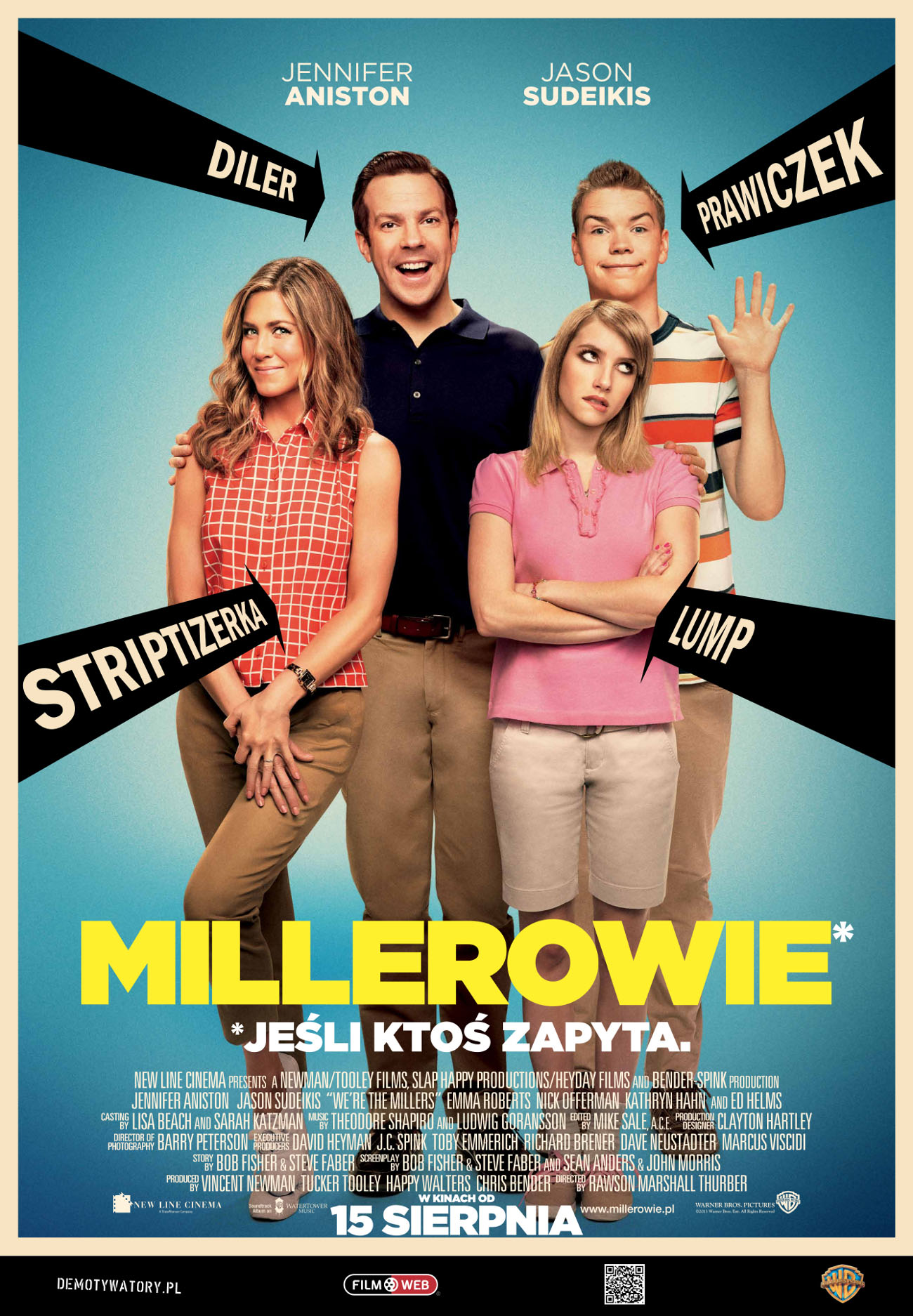 Polski plakat filmu 'Millerowie'