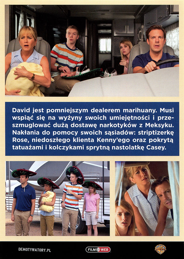 Ulotka filmu 'Millerowie (tył)'