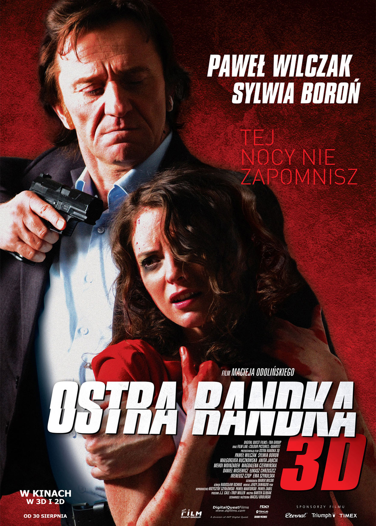 Polski plakat filmu 'Ostra randka'