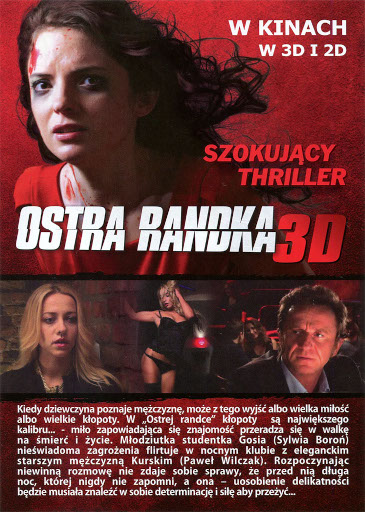 Tył ulotki filmu 'Ostra Randka'