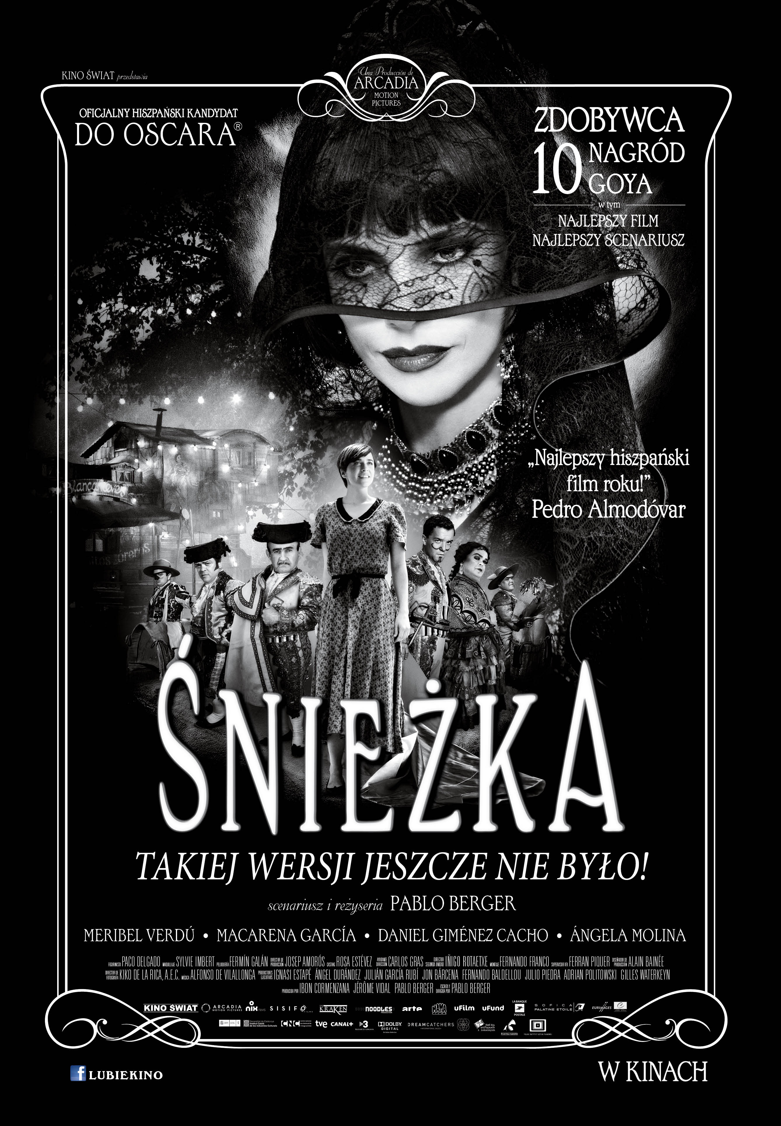 Polski plakat filmu 'Śnieżka'