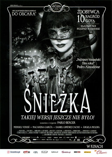 Przód ulotki filmu 'Śnieżka'