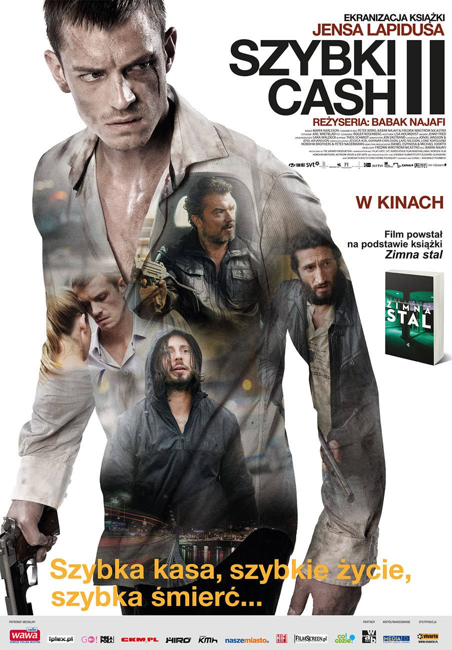 Polski plakat filmu 'Szybki cash II'