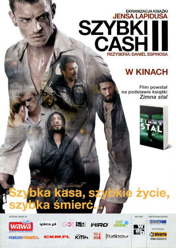 Przód ulotki filmu 'Szybki Cash II'