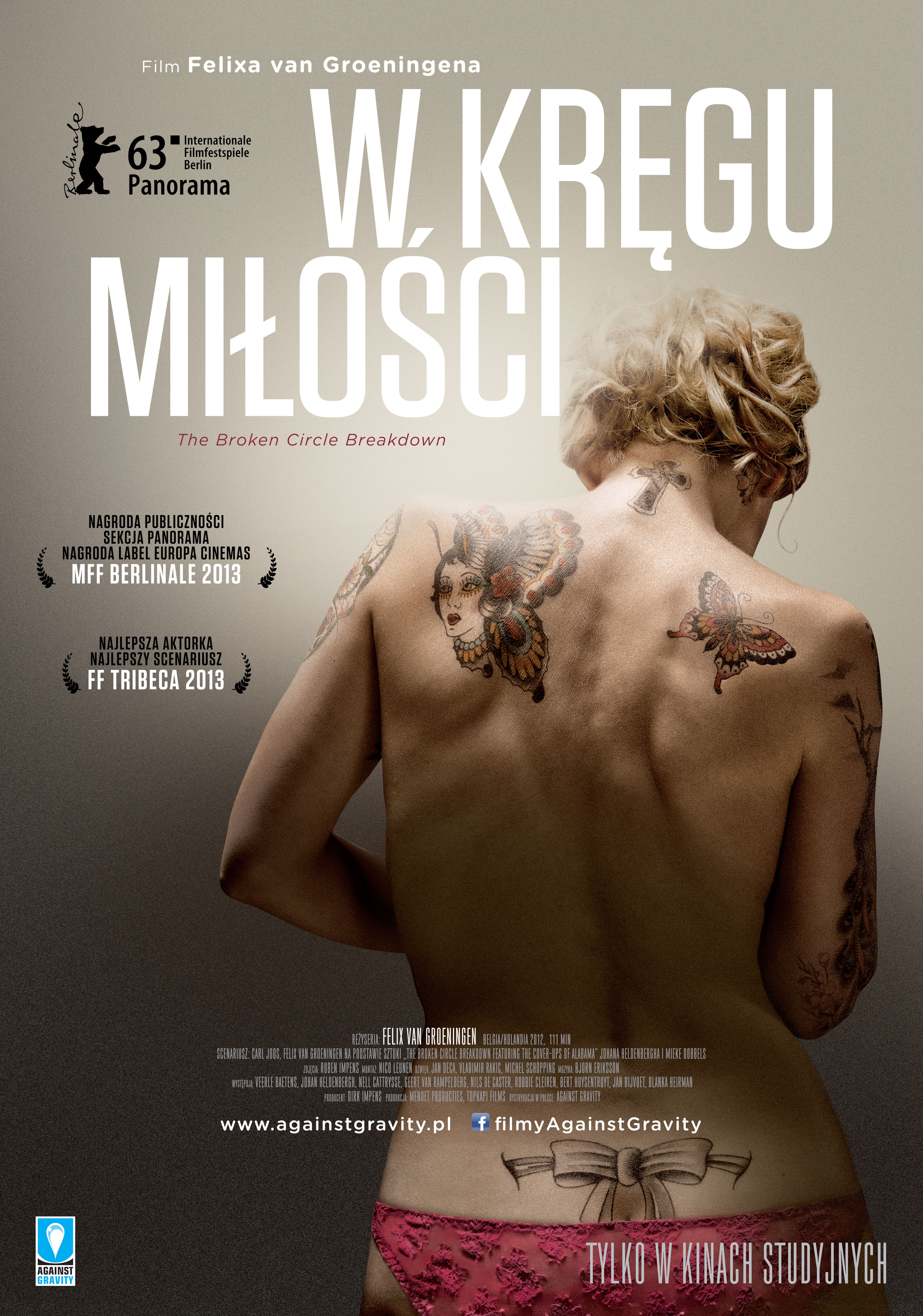 Polski plakat filmu 'W kręgu miłości'