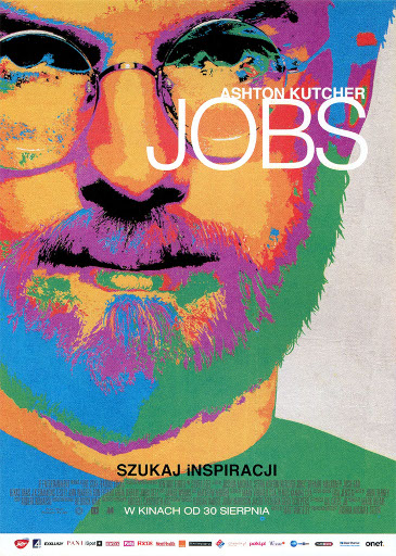 Przód ulotki filmu 'jOBS'