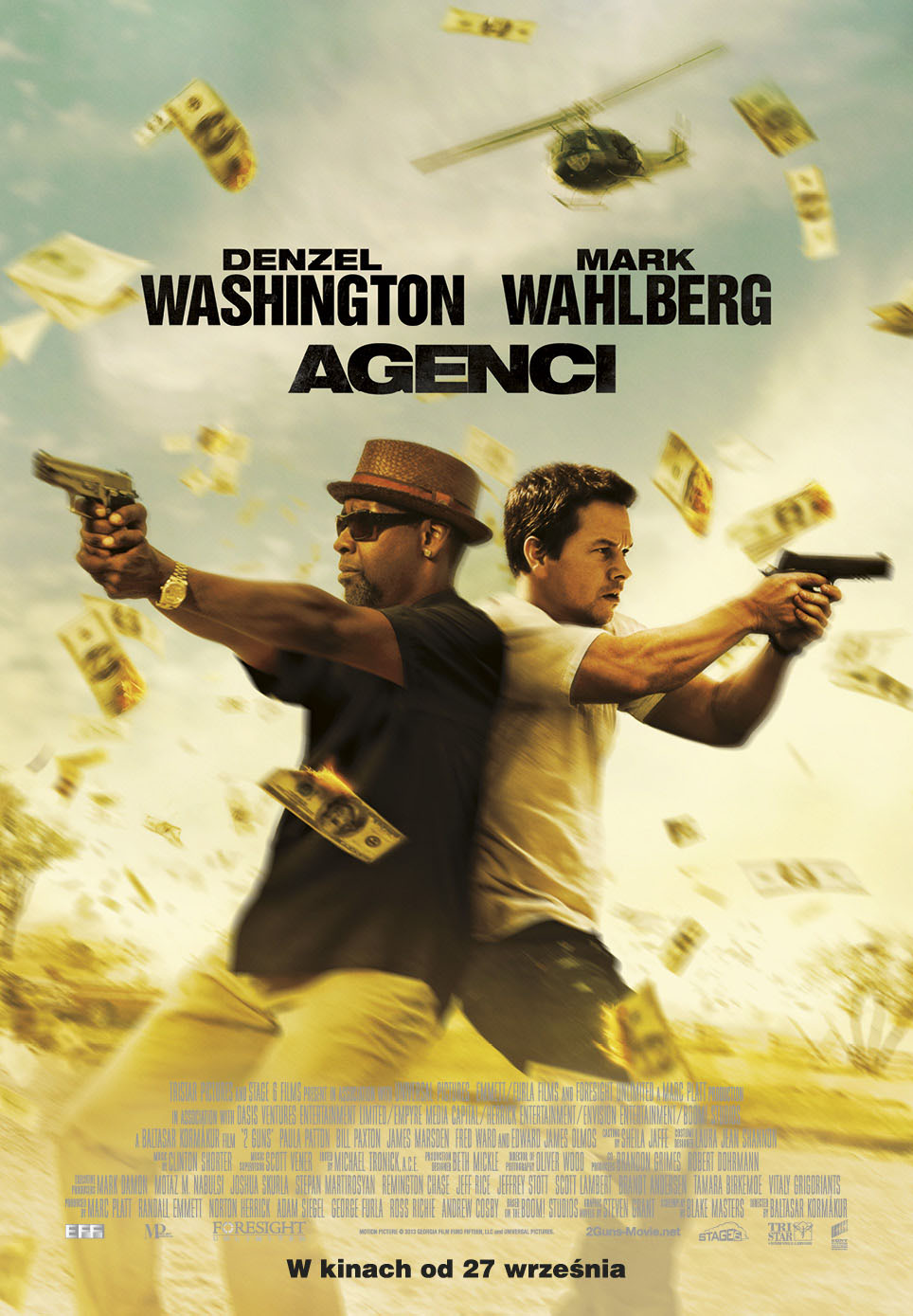 Polski plakat filmu 'Agenci'