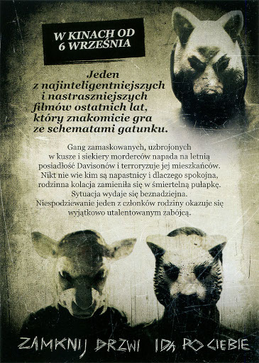 Tył ulotki filmu 'Następny Jesteś Ty'