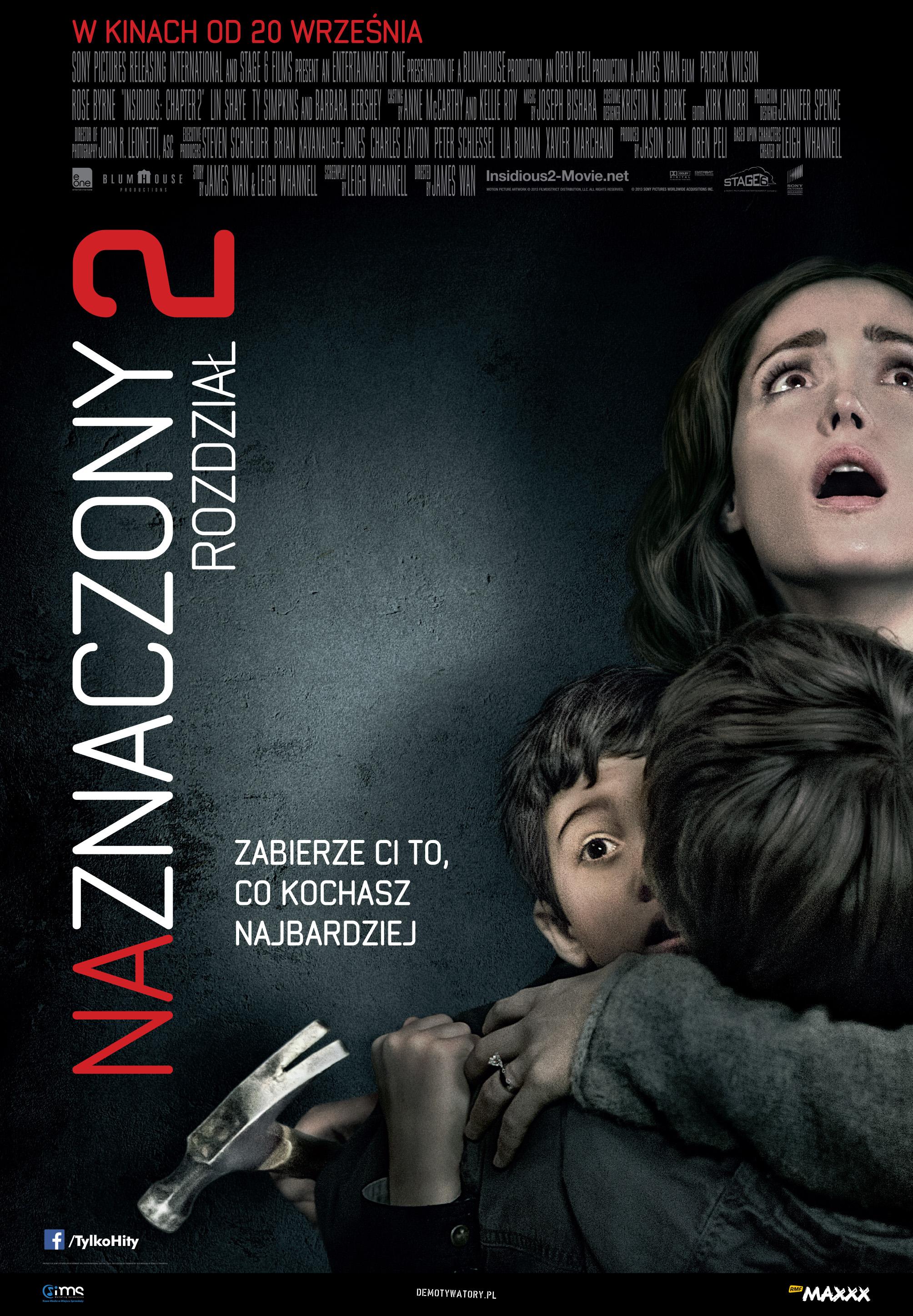 Polski plakat filmu 'Naznaczony: Rozdział 2'