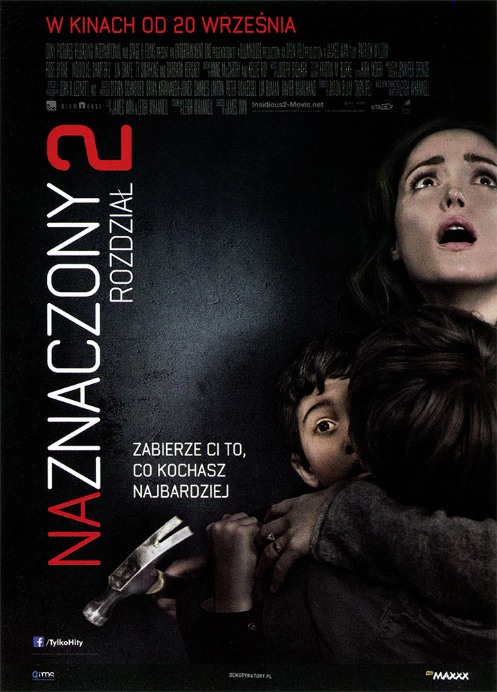 Ulotka filmu 'Naznaczony: Rozdział 2 (przód)'