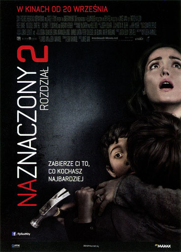 Przód ulotki filmu 'Naznaczony: Rozdział 2'