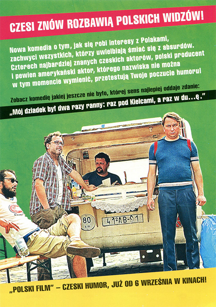 Ulotka filmu 'Polski Film (tył)'