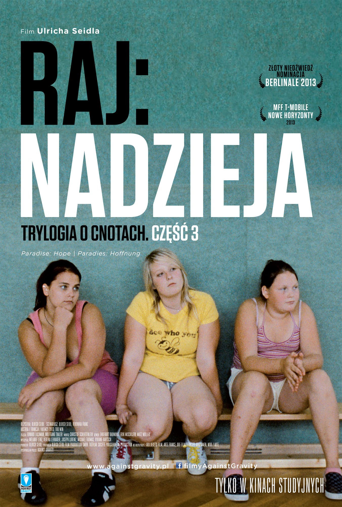 Ulotka filmu 'Raj: Nadzieja (przód)'