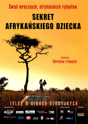 Przód ulotki filmu 'Sekret Afrykańskiego Dziecka'