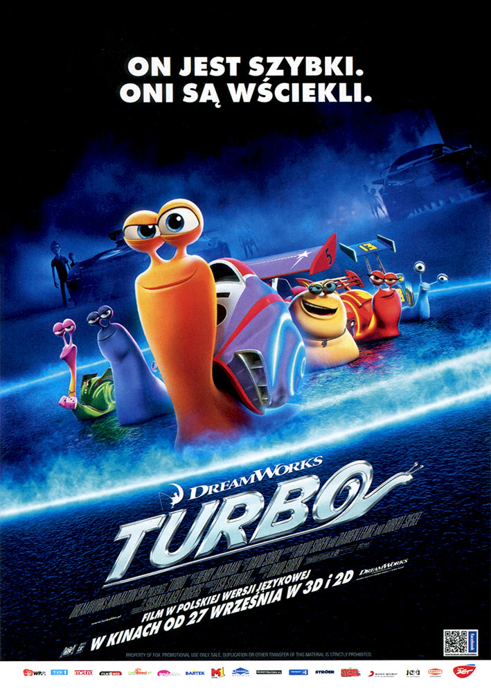 Ulotka filmu 'Turbo (przód)'