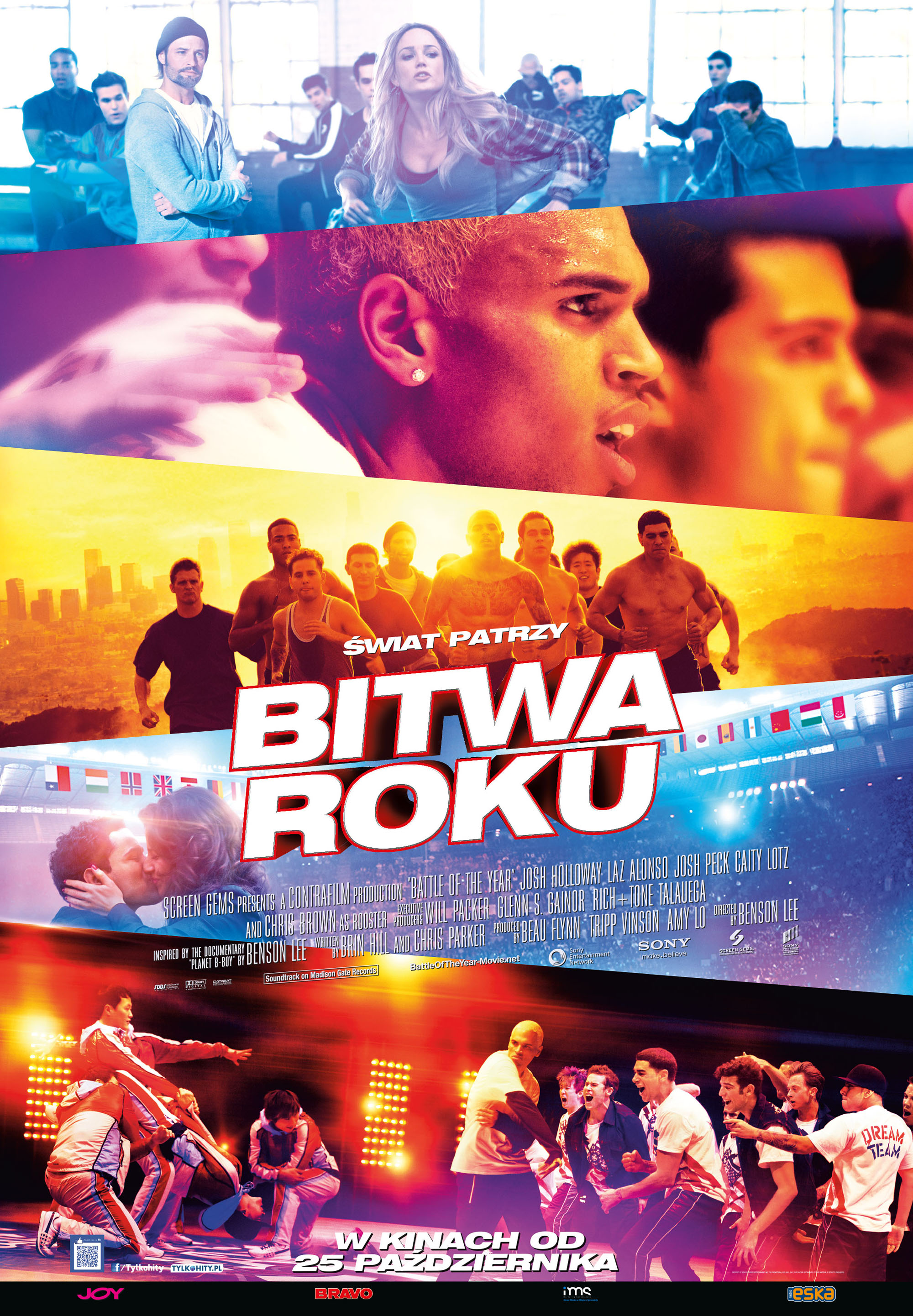 Polski plakat filmu 'Bitwa roku'