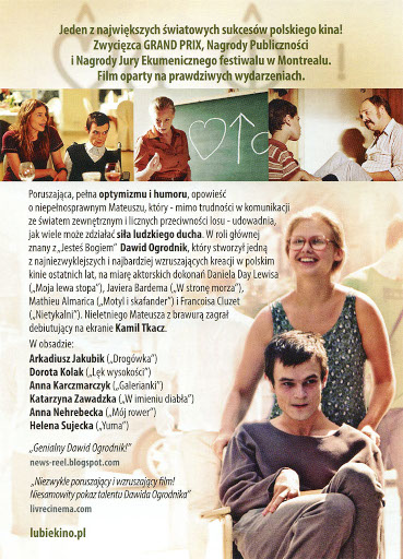 Tył ulotki filmu 'Chce Się Żyć'