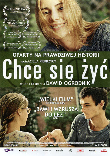 Przód ulotki filmu 'Chce Się Żyć'