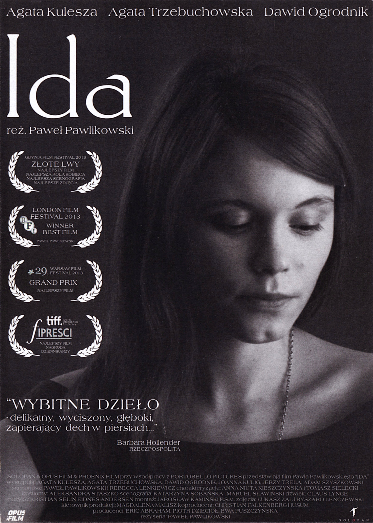 Ulotka filmu 'Ida (przód - wersja B)'