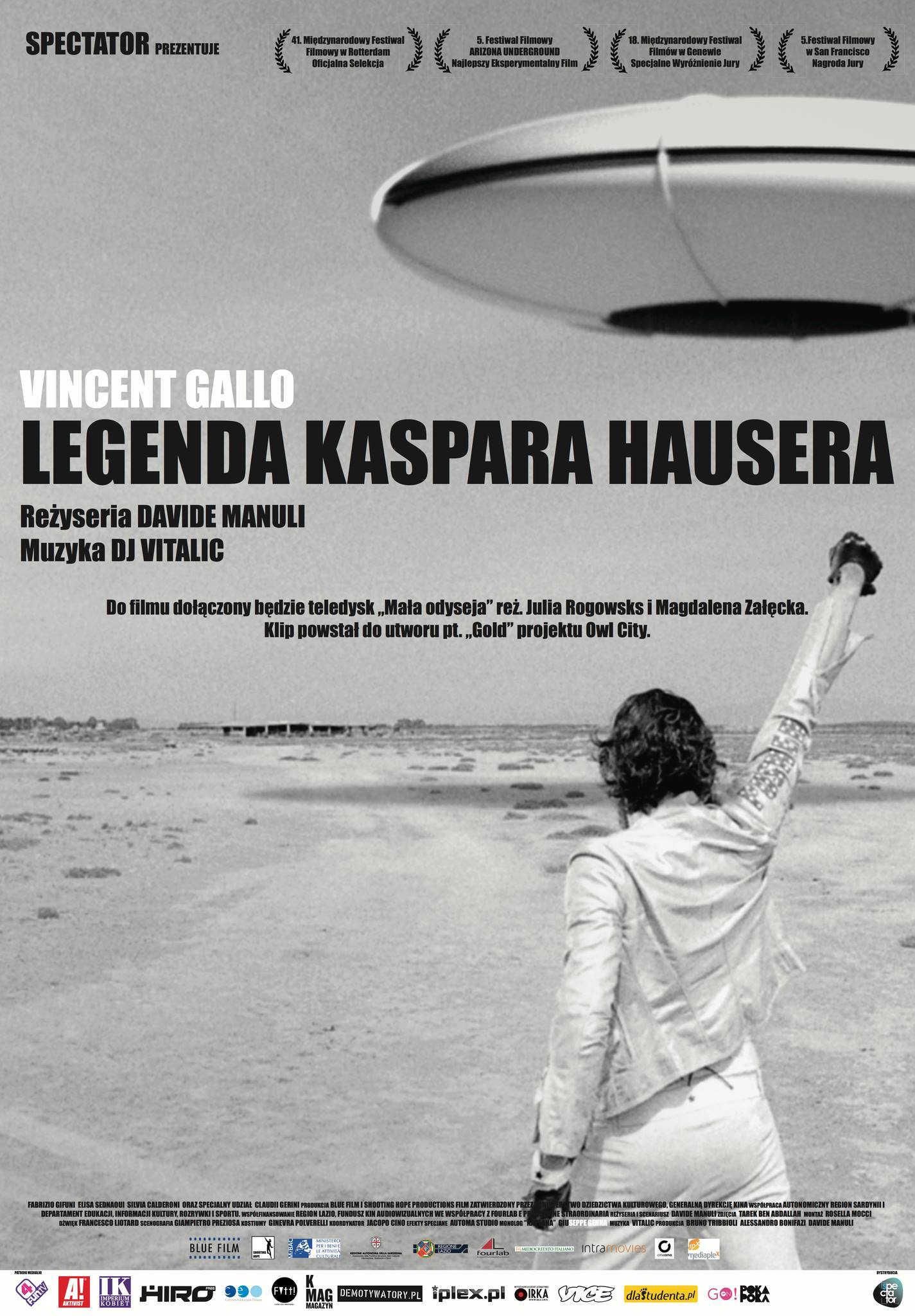 Polski plakat filmu 'Legenda Kaspara Hausera'