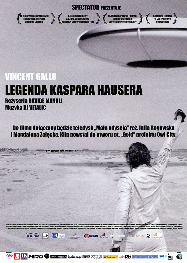Ulotka filmu 'Legenda Kaspara Hausera (przód)'