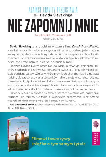 Tył ulotki filmu 'Nie Zapomnij Mnie'