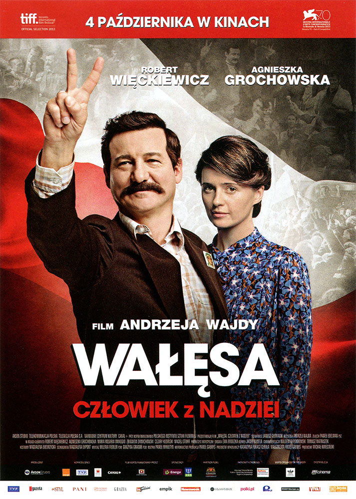 Ulotka filmu 'Wałęsa. Człowiek Z Nadziei (przód)'