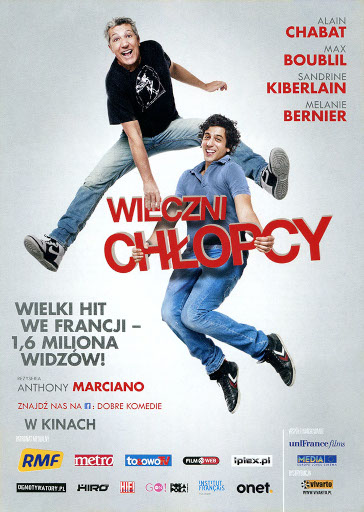 Przód ulotki filmu 'Wieczni Chłopcy'