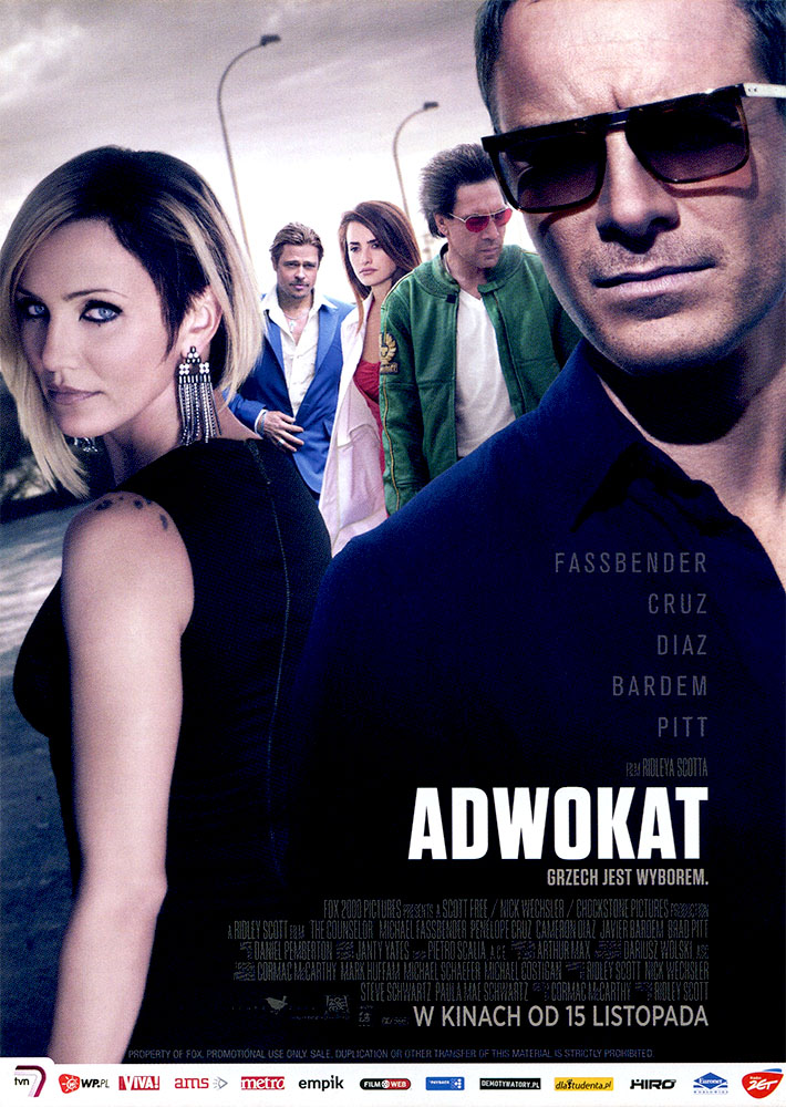 Ulotka filmu 'Adwokat (przód)'
