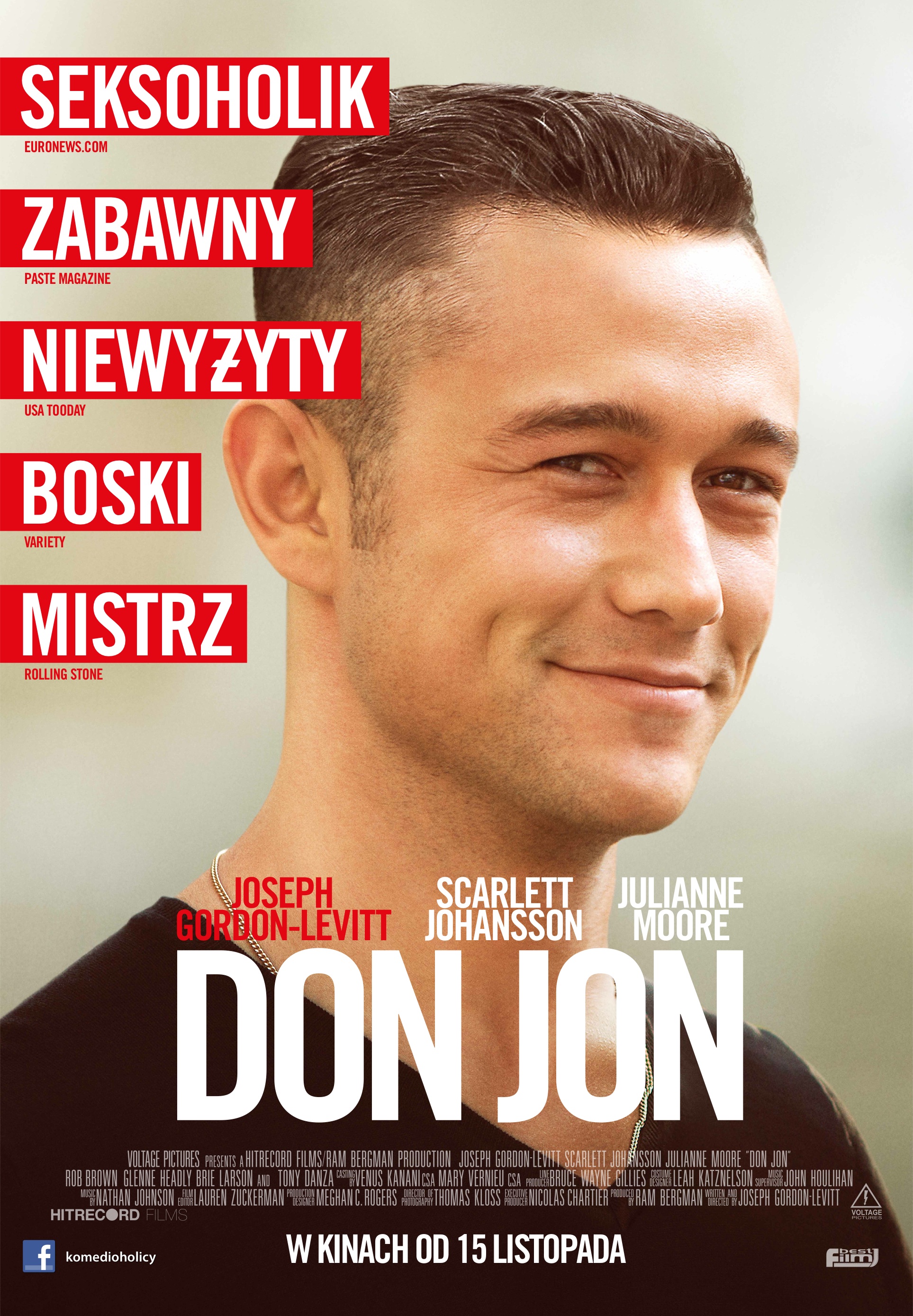 Polski plakat filmu 'Don Jon'