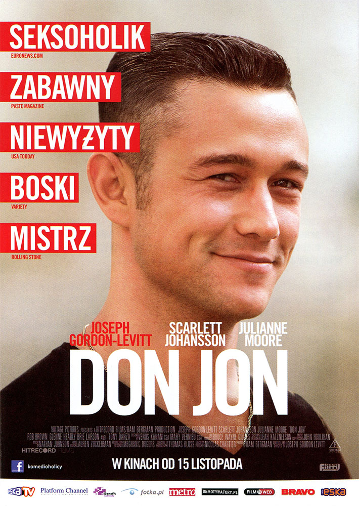 Ulotka filmu 'Don Jon (przód)'