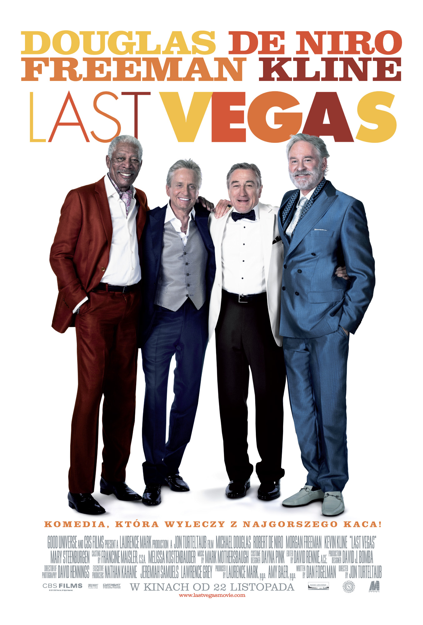 Polski plakat filmu 'Last Vegas'
