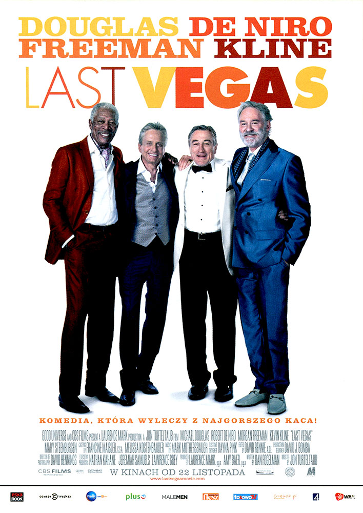 Ulotka filmu 'Last Vegas (przód)'