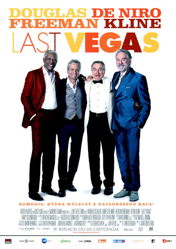 Przód ulotki filmu 'Last Vegas'