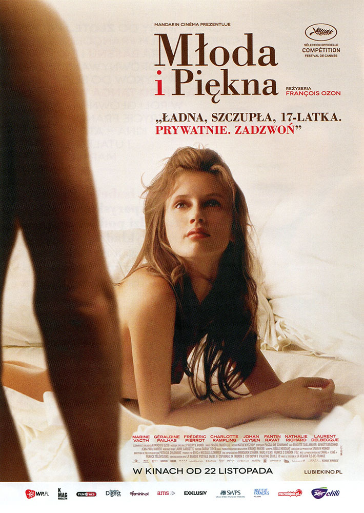 Ulotka filmu 'Młoda i Piękna (przód)'