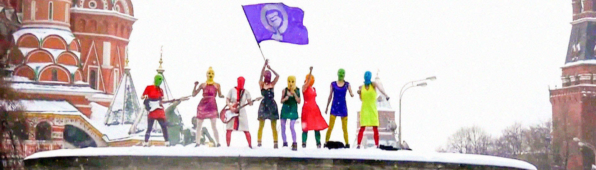 Baner filmu 'Pussy Riot. Modlitwa punka'