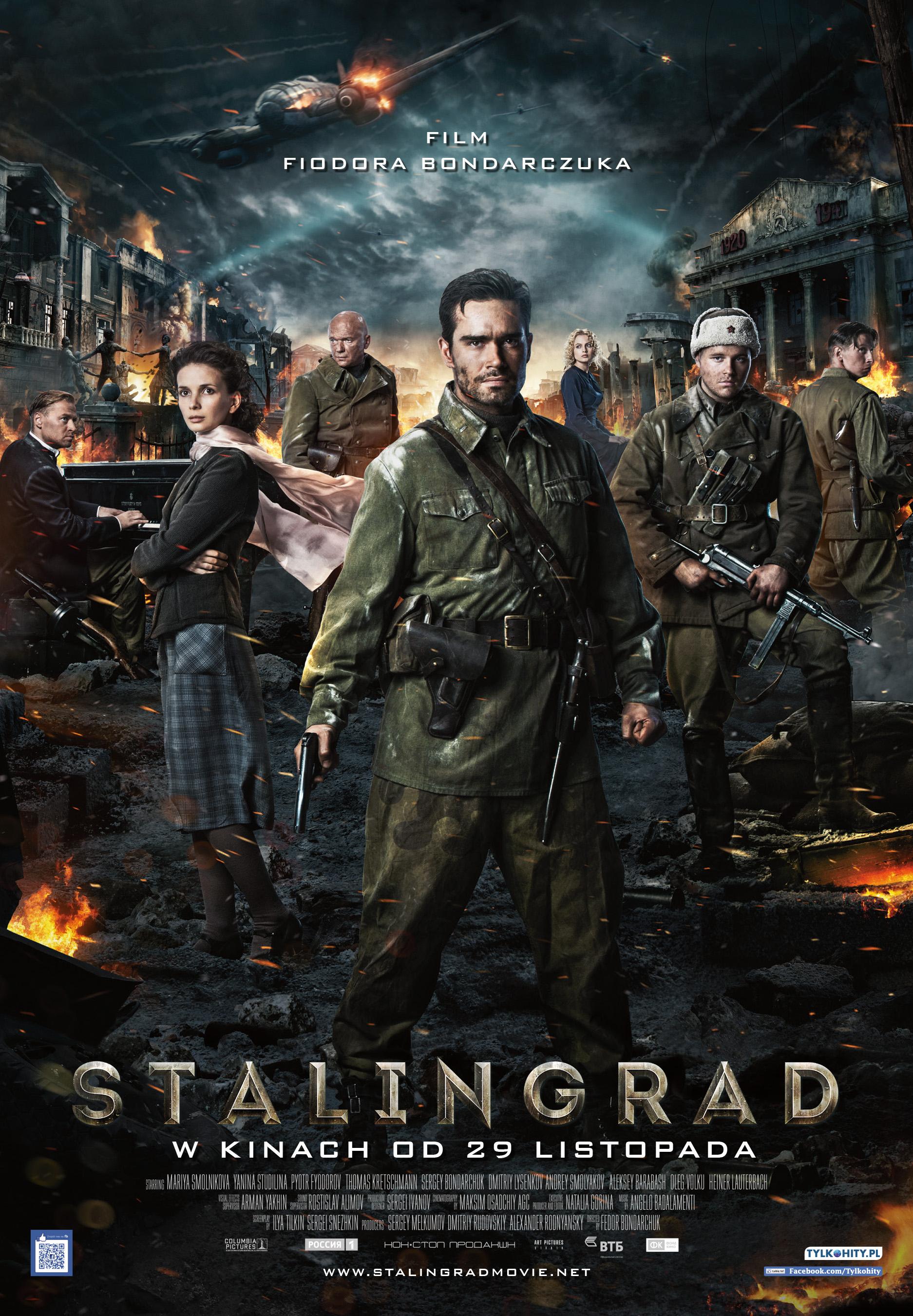 Polski plakat filmu 'Stalingrad'