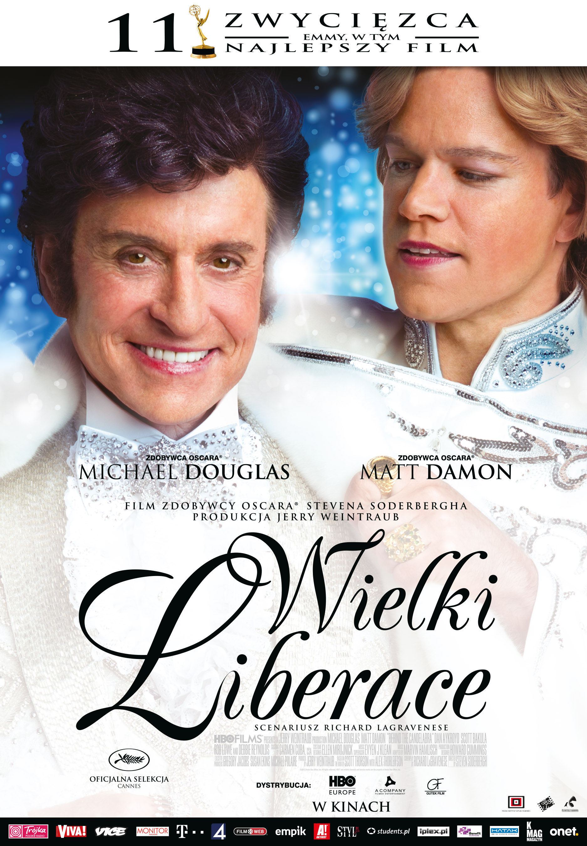 Polski plakat filmu 'Wielki Liberace'